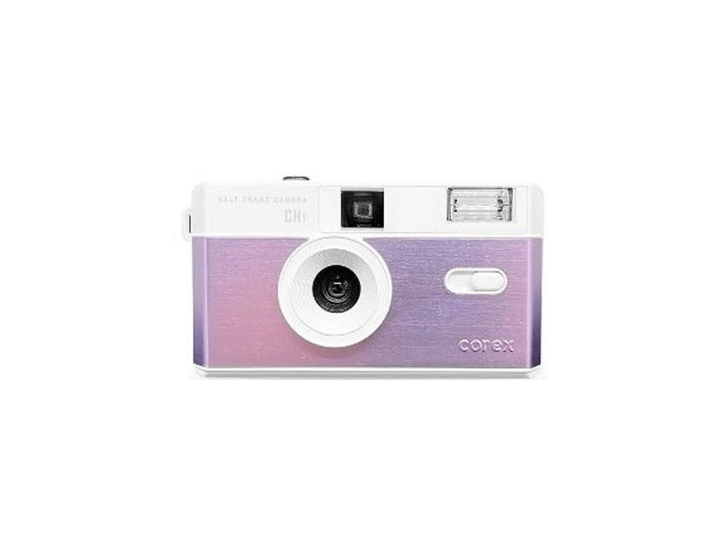 Corex Half Frame Film Camera Ch Lila Neon Violet Fotoplus