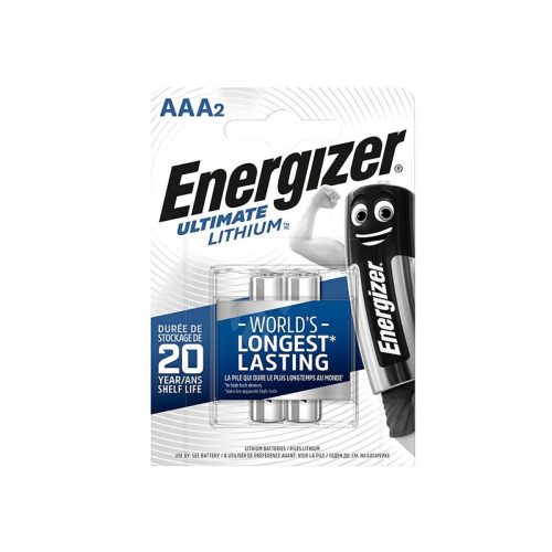 Energizer AAA Lithium elem (2DB)