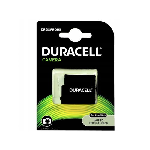 Duracell GoPro Hero 5/6 akku 1250 mah