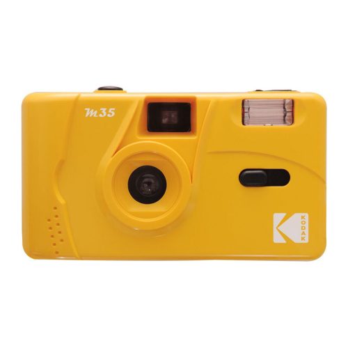 Kodak M35 analog camera, Yellow