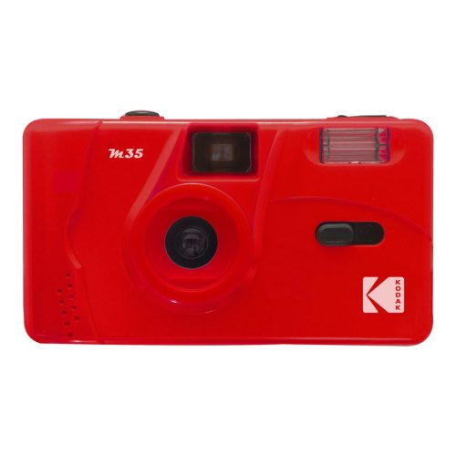 Kodak M35 analog camera, Flame Scarlet