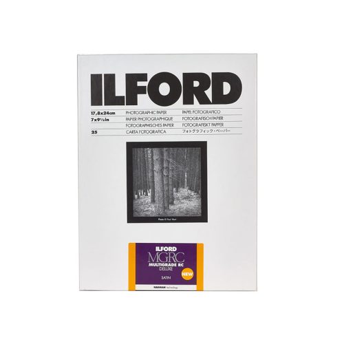 Ilford Multigrade V RC DeLuxe 25M 17,8x24,0 cm Satin (25 sheets)