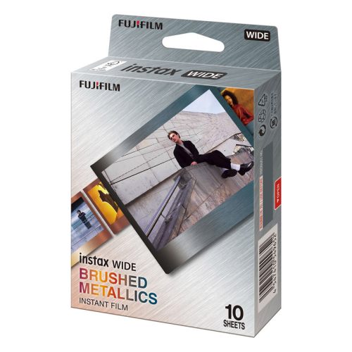 Fujifilm Instax Wide Film Brushed Metal (10 pics)