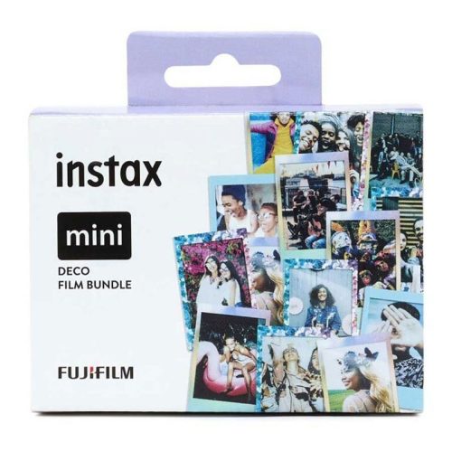 Fujifilm Instax Mini Glossy Deco Fotópapír (3x10 Lap) (confetti, mermaid, blue frame)