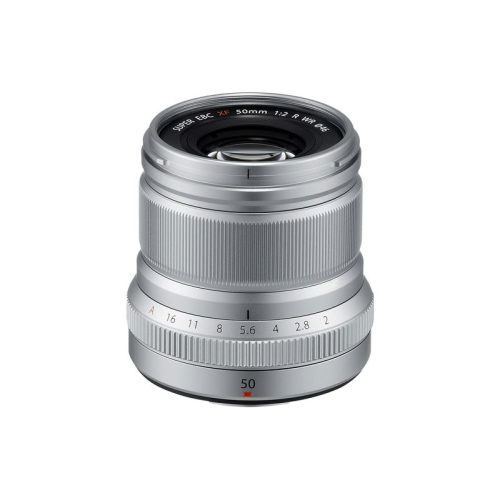 Fujinon XF 50mm f/2 R WR objektív ezüst