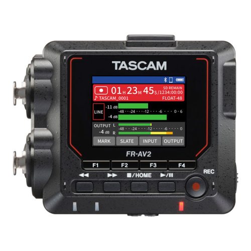 Tascam FR-AV2 Compact 32-Bit-Float Field Recorder