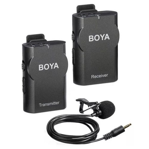 Boya BY-WM4 PRO 2.4GHz univerzális vezeték nélküli  adó-vevő (KIRAKATI PÉLDÁNY)