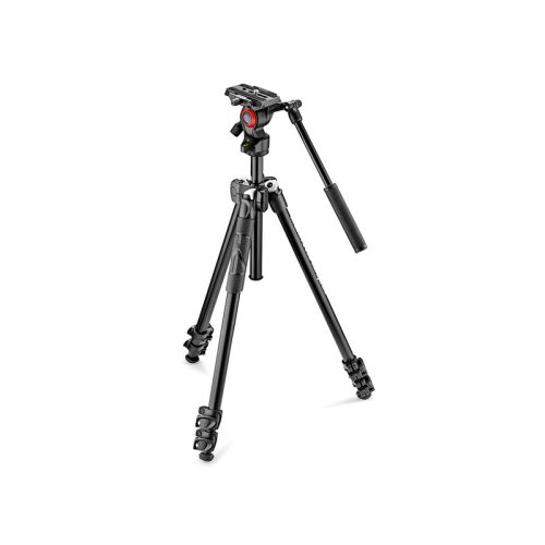 Manfrotto MK290LTA3-V alumínium állvány Fluid-os fejjel