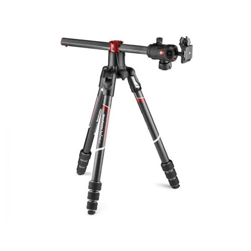 Manfrotto Befree GT XPRO Karbon állvány, tekerős lábzárral, elforgatható középoszloppal