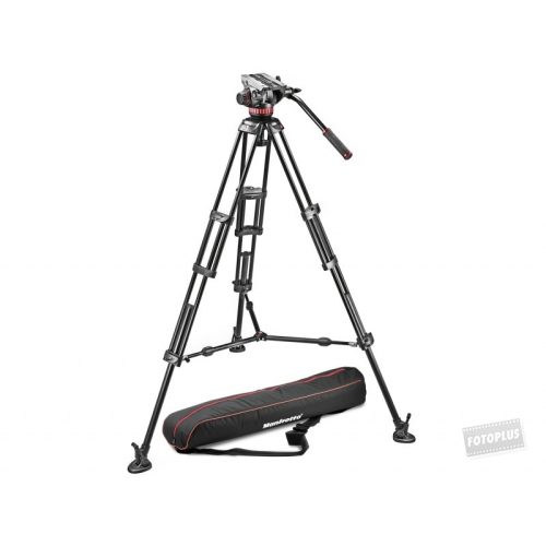 Manfrotto MVH502A,546BK-1 professzionális video állvány FLUID-os fejjel