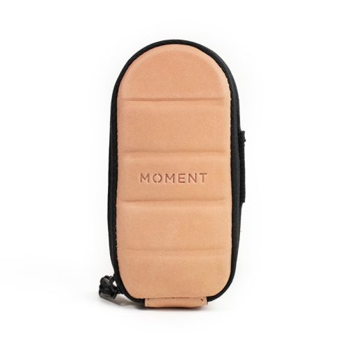 Moment Dual Mobile Lens Pouch - Natural Leather