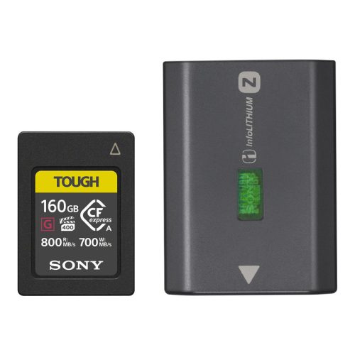 Sony battery + memorycard