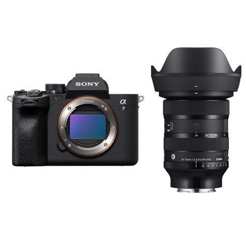 Sony Alpha 7 IV váz (ILCE-7M4, A7M4, A7IV) -120.000 Ft CASHBACK + Sigma 24-70mm f/2.8 DG DN II (A) (SONY F/SE) objektív