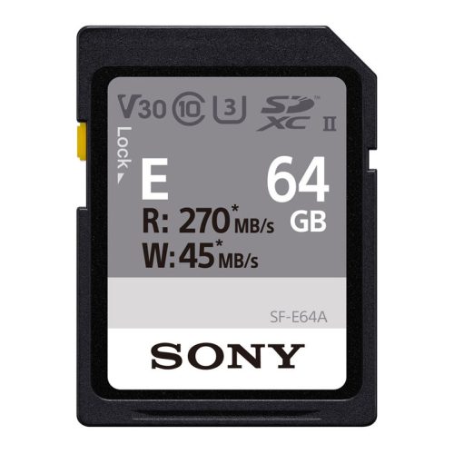 Sony SDXC UHS-II U3 64GB memóriakártya (SFE64A)