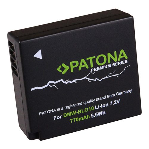 Patona Premium Battery Panasonic DMC-GF6 DMW-BLG10 CS-BLG10MC