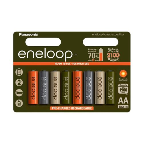 PANASONIC ENELOOP 1900MAH 8XAA AKKU 8 CELLÁS