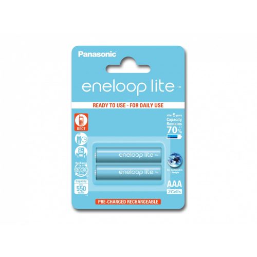 PANASONIC ENELOOP 550MAH LITE 2XAAA AKKU