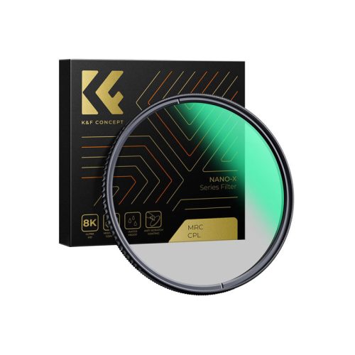 K&F Concept 86mm Nano-X CPL szűrő, (Green Coated)