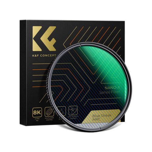 K&F Concept 82mm Blue Streak szűrő (Green Coated)