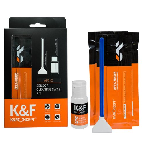 K&F Concept szenzortisztító pálcika kit (APS-C)