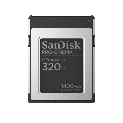 Sandisk 320 GB Pro-Cinema CFexpress Type B 1700/1500 MB/s memóriakártya