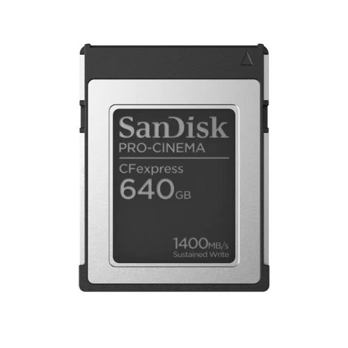 Sandisk 640 GB Pro-Cinema CFexpress Type B 1700/1500 MB/s memóriakártya