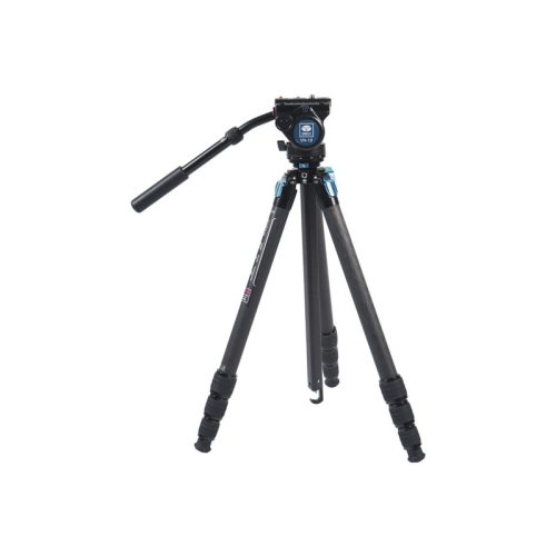 Sirui ST-224 Superb Travel Carbon Fibre Tripod + VH-10 Video Head állvány