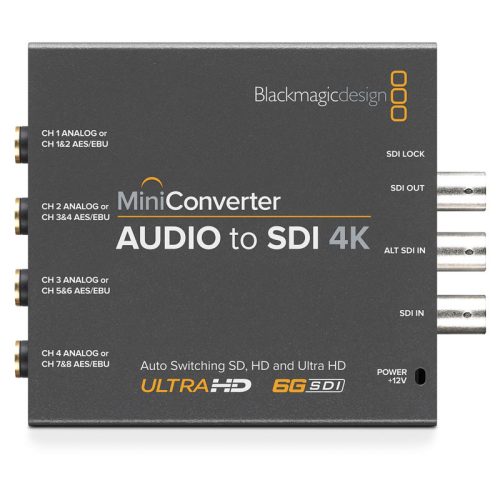 Blackmagic Design Mini Converter - Audio To SDI 4K