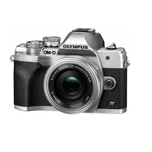 Olympus OM-D E-M10IV 1442EZ KIT ezüst/ezüst