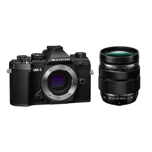 OM System OM-5 + 12-40mm f/2.8 Pro II kit fekete