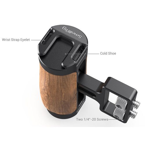 Smallrig Wooden Mini Side Handle (1/4"-20 screws) 2913