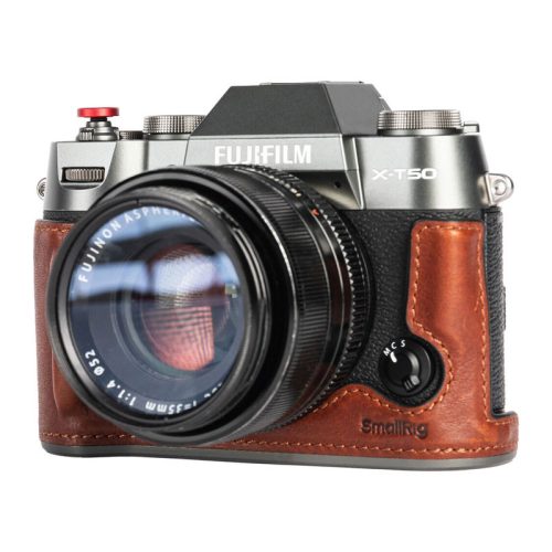 Smallrig 4710 Leather Half Case Kit For X-T50 (barna)