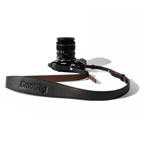 Smallrig 5208 Universal Leather Camera Shoulder Strap Black