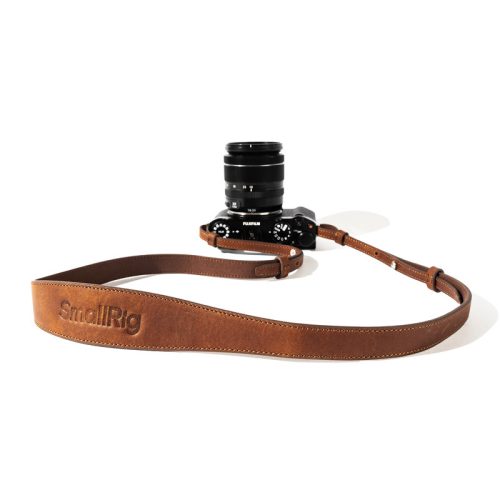 Smallrig 5209 Universal Leather Camera Shoulder Strap, Brown