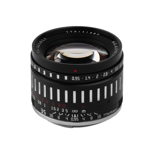 TTartisan 35mm f/0.95 Sony E mount (fekete-ezüst) APS-C