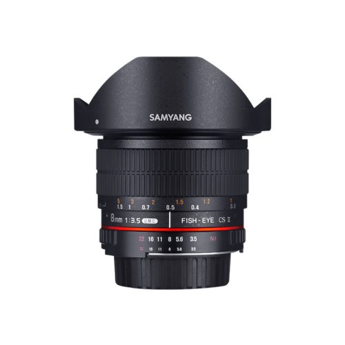 Samyang 8mm f/3.5 UMC Fish-Eye CS II objektív (Canon EF)