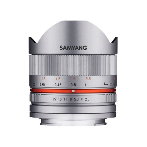 Samyang 8mm F/2.8 UMC II halszem objektív (Sony E) Ezüst