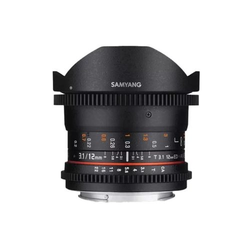 Samyang 12mm T/3.1 VDSLR ED AS NCS fish-eye (Canon M)