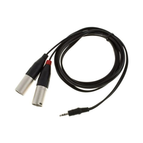 Adapterkábel 2x XLR - 3,5 mm Stereo 3m kábel