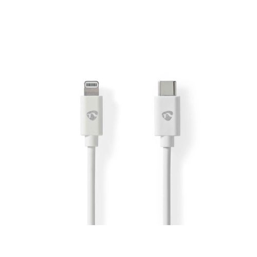 Valueline Lightning to USB-C kábel 2m fehér