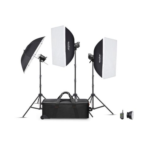 Godox MS200V-D Studio Flash Monolight Kit (3 x Flash) (Bowens)