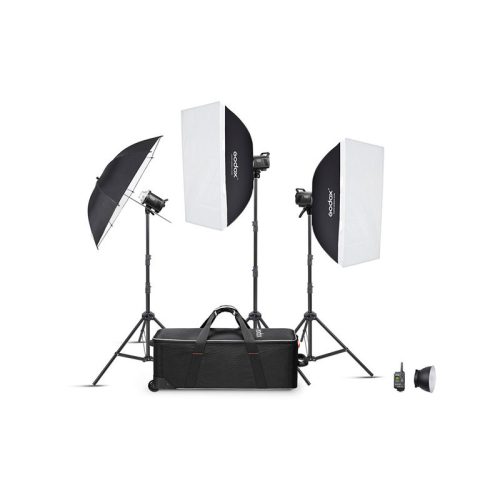 Godox MS300V-D Stúdióvaku szett (3db vaku) (Bowens)