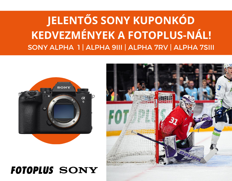 Jelentős Sony Alpha Kuponkód Kedvezmények  - Itt a Fotoplus-nál!