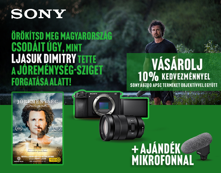 Sony Alpha 6700 speciális ajánlat | Ljasuk Dimitry filmrendező ajánlásával! | Itt a Fotoplus-nál!