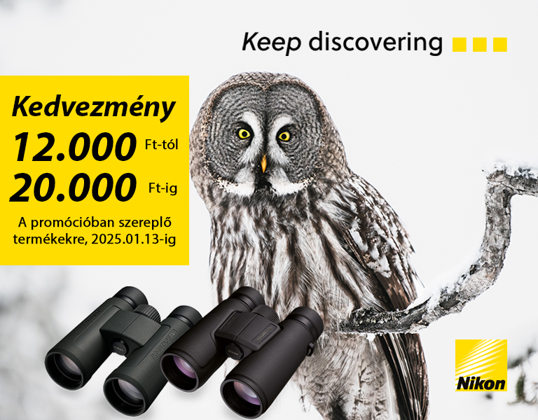 Nikon távcsövek akciója | Itt a Fotoplus-nál