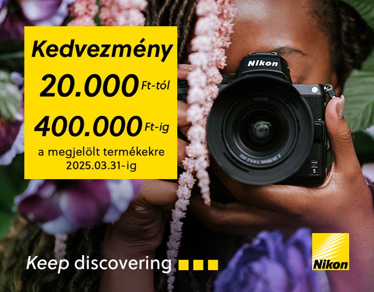 Nikon Akció! Fényképezőgépekre, objektívekre! | Itt a Fotoplus-nál!