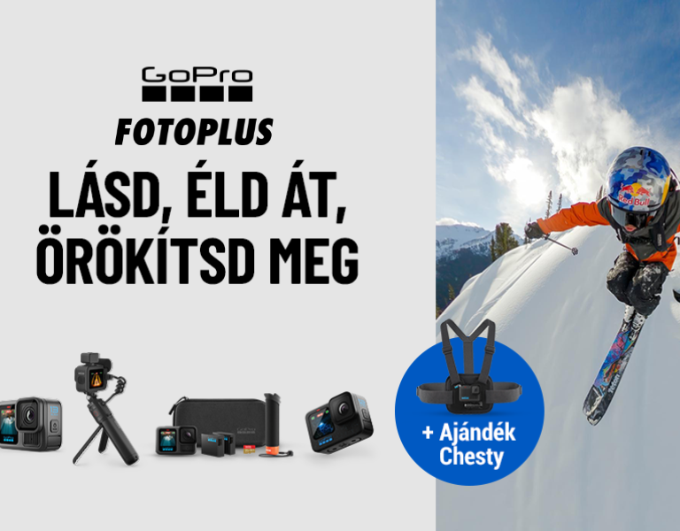 GoPro Hero 13 és Hero 12 Kedvezmények! | Itt a Fotoplus-nál!