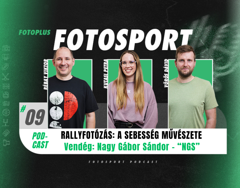 09. FotoSport Podcast adás - Kutasi Petra, Rébay Viktor, Vörös Dávid