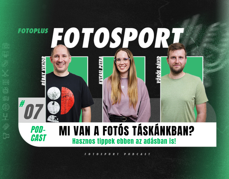 07. FotoSport Podcast adás - Kutasi Petra, Rébay Viktor, Vörös Dávid