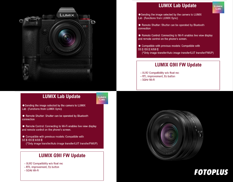 Új Panasonic Lumix S5D fényképezőgép - Új Lumix 18-40mm full-frame objektív | S9 firmware frissítés